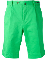 Зеленые хлопковые шорты