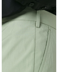 Зеленые широкие брюки от Etro