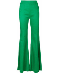 Зеленые широкие брюки от L'Autre Chose