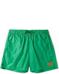 Зеленые шорты для плавания