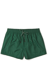 Зеленые шорты для плавания от Dolce & Gabbana