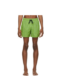 Зеленые шорты для плавания от Vilebrequin