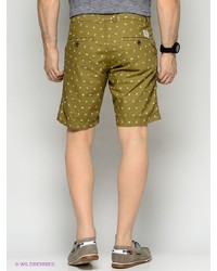 Мужские зеленые шорты от Addict