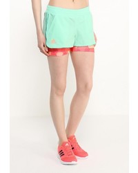 Женские зеленые шорты от adidas Performance