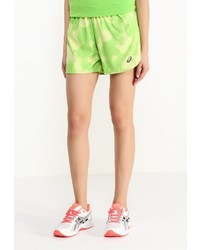 Женские зеленые шорты от Asics