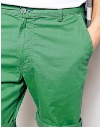 Мужские зеленые шорты от Lee