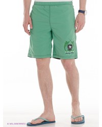 Мужские зеленые шорты от Claudio Campione