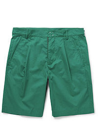 Мужские зеленые шорты от Raf Simons