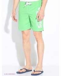 Мужские зеленые шорты от Sela