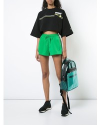 Женские зеленые шорты от Fenty X Puma