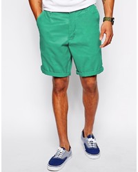 Мужские зеленые шорты