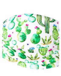 Зеленый бикини-топ с принтом от MC2 Saint Barth