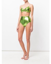 Зеленый бикини-топ от Oseree