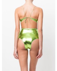 Зеленый бикини-топ от Oseree