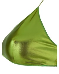 Зеленый бикини-топ от Oseree