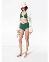 Зеленый бикини-топ от Marysia