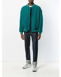 Мужской зеленый бомбер от Yeezy