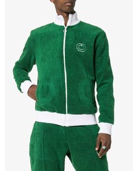 Мужской зеленый бомбер от Casablanca