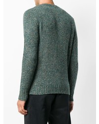 Мужской зеленый вязаный свитер от Bellerose