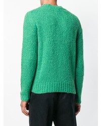 Мужской зеленый вязаный свитер от Isabel Marant