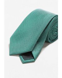 Мужской зеленый галстук от Mango Man