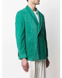 Мужской зеленый двубортный пиджак от MACKINTOSH