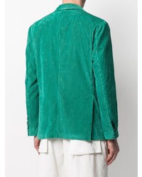 Мужской зеленый двубортный пиджак от MACKINTOSH