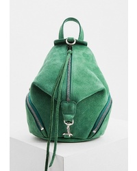 Женский зеленый замшевый рюкзак от Rebecca Minkoff