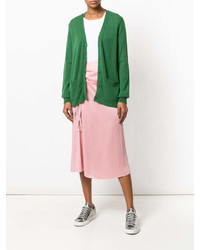 Женский зеленый кардиган