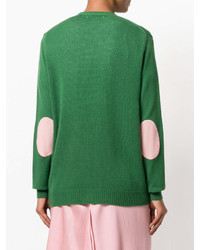 Женский зеленый кардиган