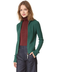 Женский зеленый кардиган от Tory Burch