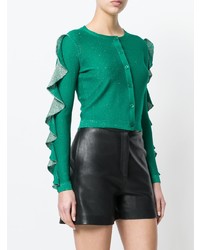 Женский зеленый кардиган от Love Moschino