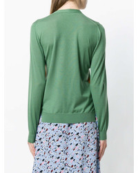 Женский зеленый кардиган от Marni
