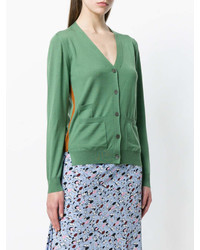 Женский зеленый кардиган от Marni