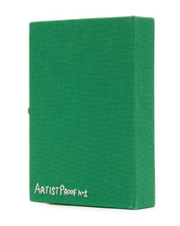 Зеленый клатч от Olympia Le-Tan