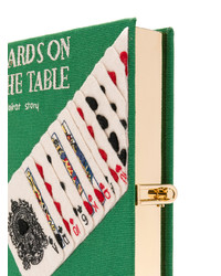 Зеленый клатч от Olympia Le-Tan