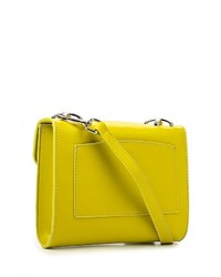 Зеленый кожаный клатч от Calipso