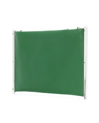 Зеленый кожаный клатч от Chloé