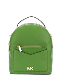 Женский зеленый кожаный рюкзак от MICHAEL Michael Kors