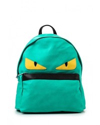 Женский зеленый кожаный рюкзак