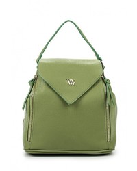 Женский зеленый кожаный рюкзак от Vera Victoria Vito