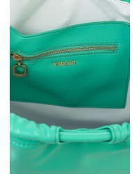 Женский зеленый кожаный рюкзак от Vitacci