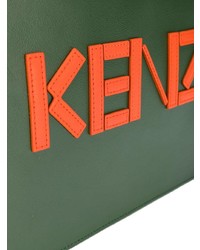 Мужской зеленый мужской клатч от Kenzo