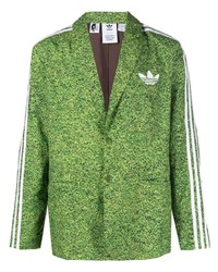 Мужской зеленый пиджак от adidas