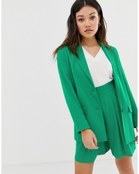 Женский зеленый пиджак от ASOS DESIGN