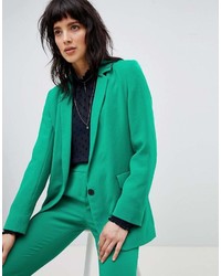 Женский зеленый пиджак от BA&SH