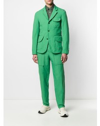 Мужской зеленый пиджак от Comme Des Garcons SHIRT