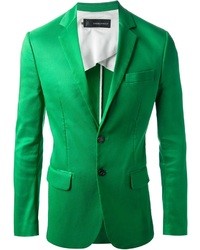 Мужской зеленый пиджак от DSQUARED2
