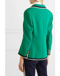 Женский зеленый пиджак от Gucci