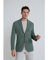 Мужской зеленый пиджак от Mango Man